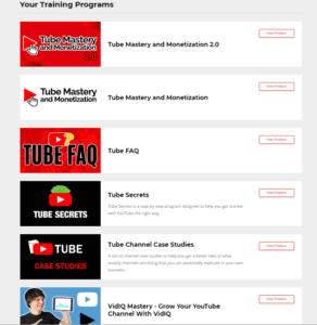 youtube mastery and monetization products